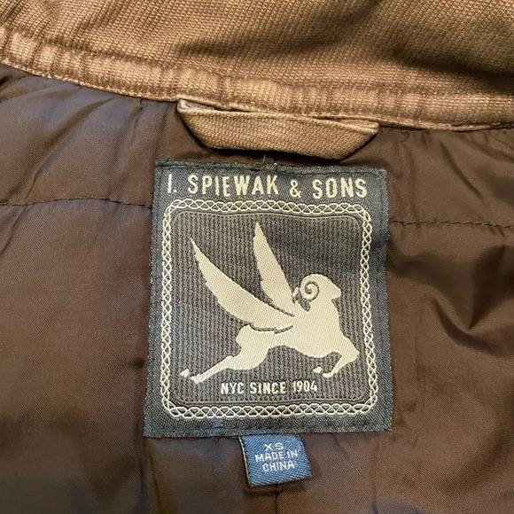 I. Spiewak & Sons Brown Drab Full-Length Parka - Picture 13 of 15